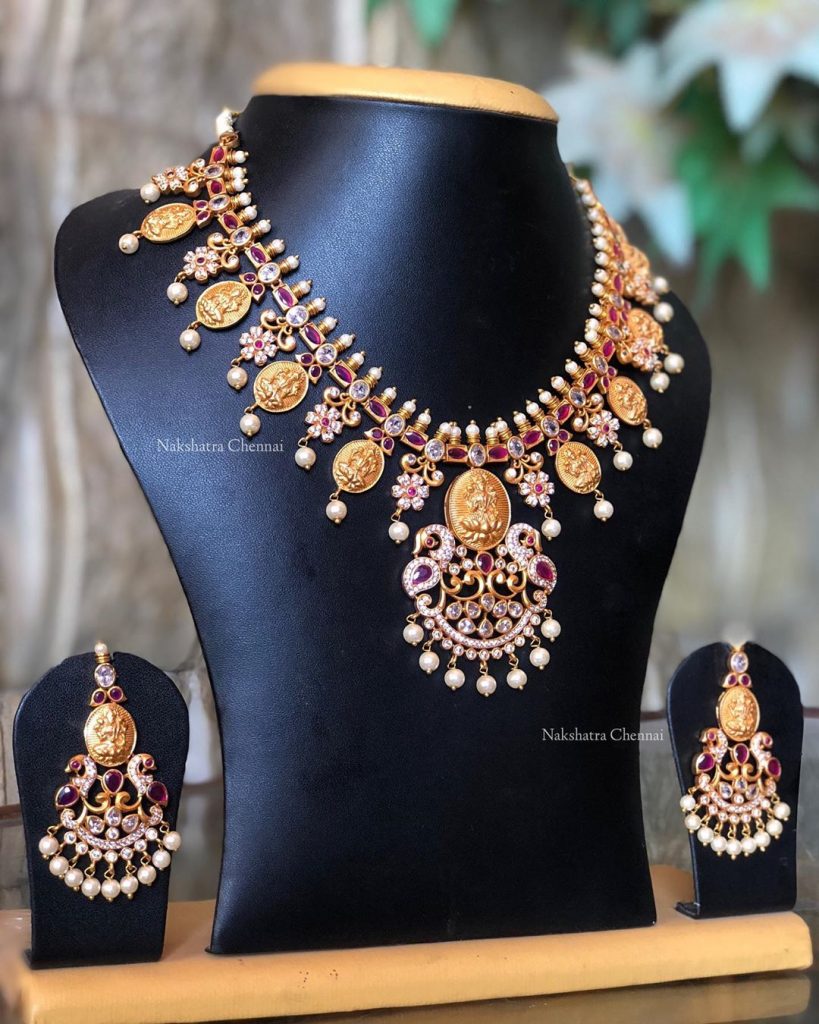 Stunning Necklace Set From Nakshatra