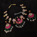 Beautiful Flower Thread Necklace From Lotus Silver Jewellery