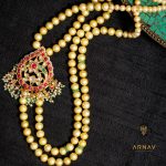 Beautiful Gold Beaded Neckalce From Arnav Jewellery