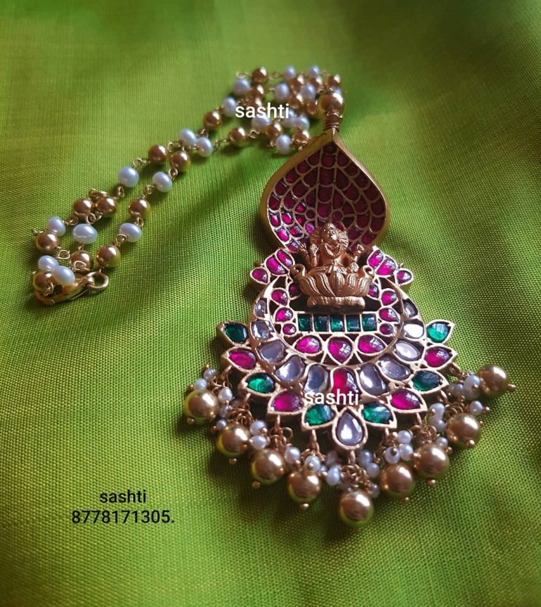 Ethnic Silver Necklace From Silver Sashti