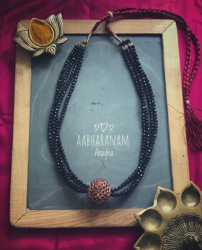 Pretty Layered Necklace From Ahbaranam