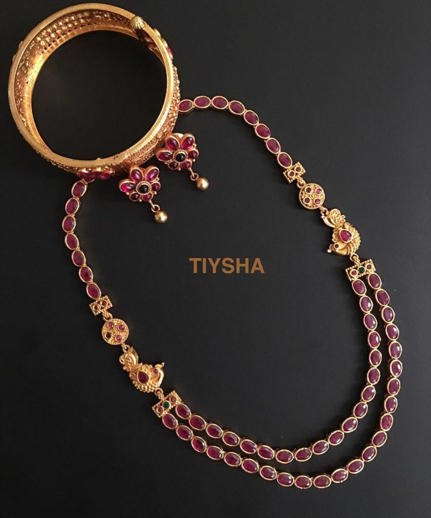 Stunning Silver Necklace Set From Thetiysha