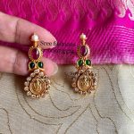 Unique Temple Earrings From Sree Exotic Silver Jewelleries