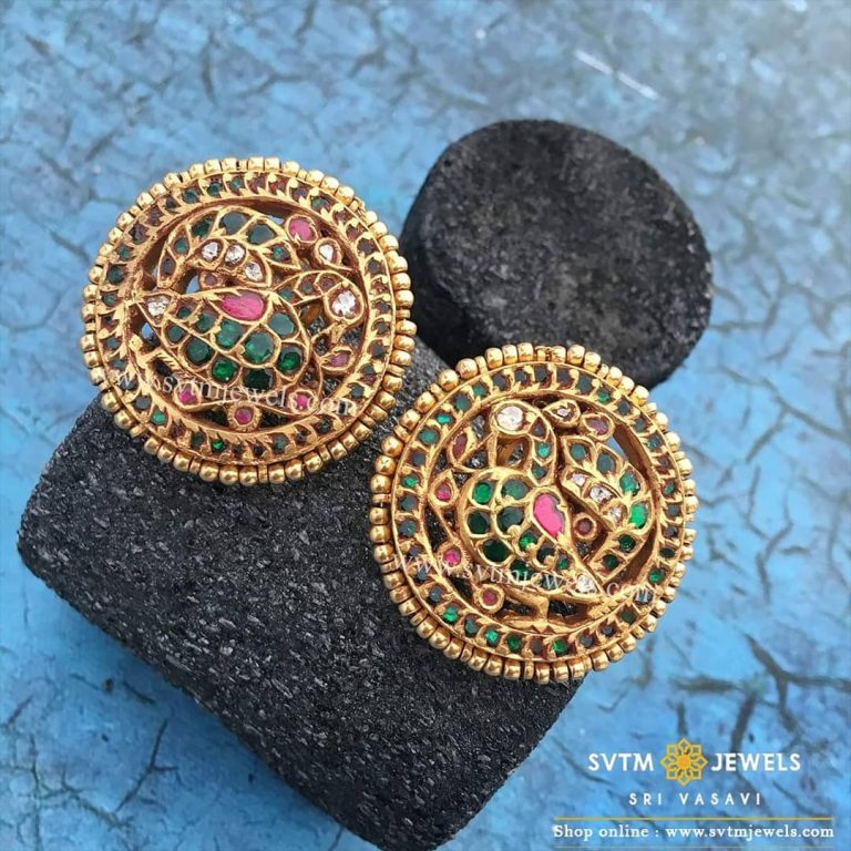 charming Gold Earstud From SVTM