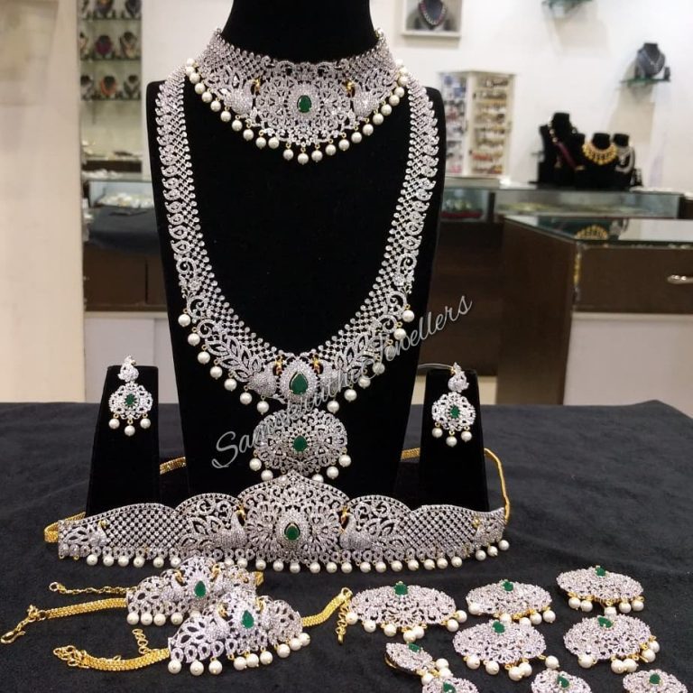 Attractive Bridal Jewellery Collections From Samskruthi Jewellers