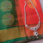 Attractive Silver Necklace From Madhura Boutique