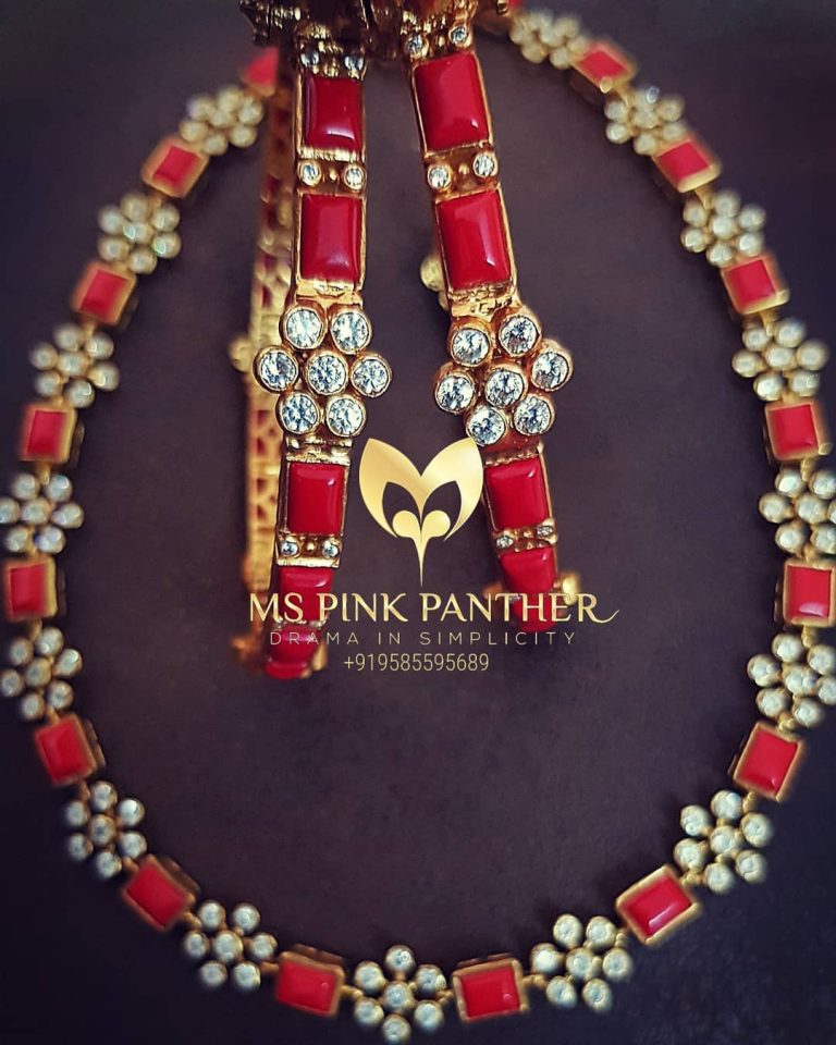 Beautiful Silver Necklace From Ms Pink Panthers