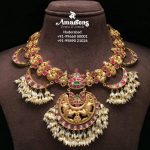 Elegant Gold Necklace From Amarsons  Pearls And Jewels