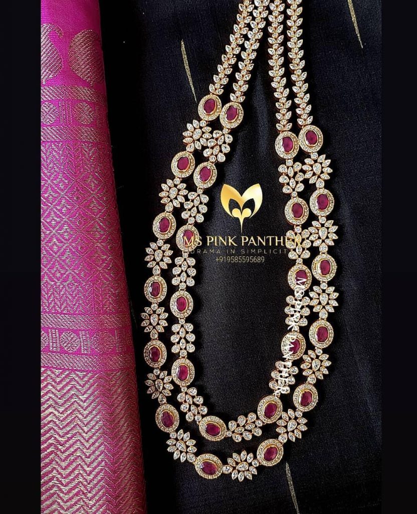 Eye Catching Silver Necklace From Ms Pink Panthers
