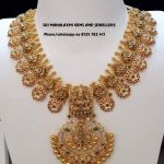 Gorgeous Gold Temple Necklace From Sri Mahalakshmi Gems And Jewellers