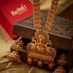 Unique Temple Necklace Set From Kushal’s Fashion Jewellery