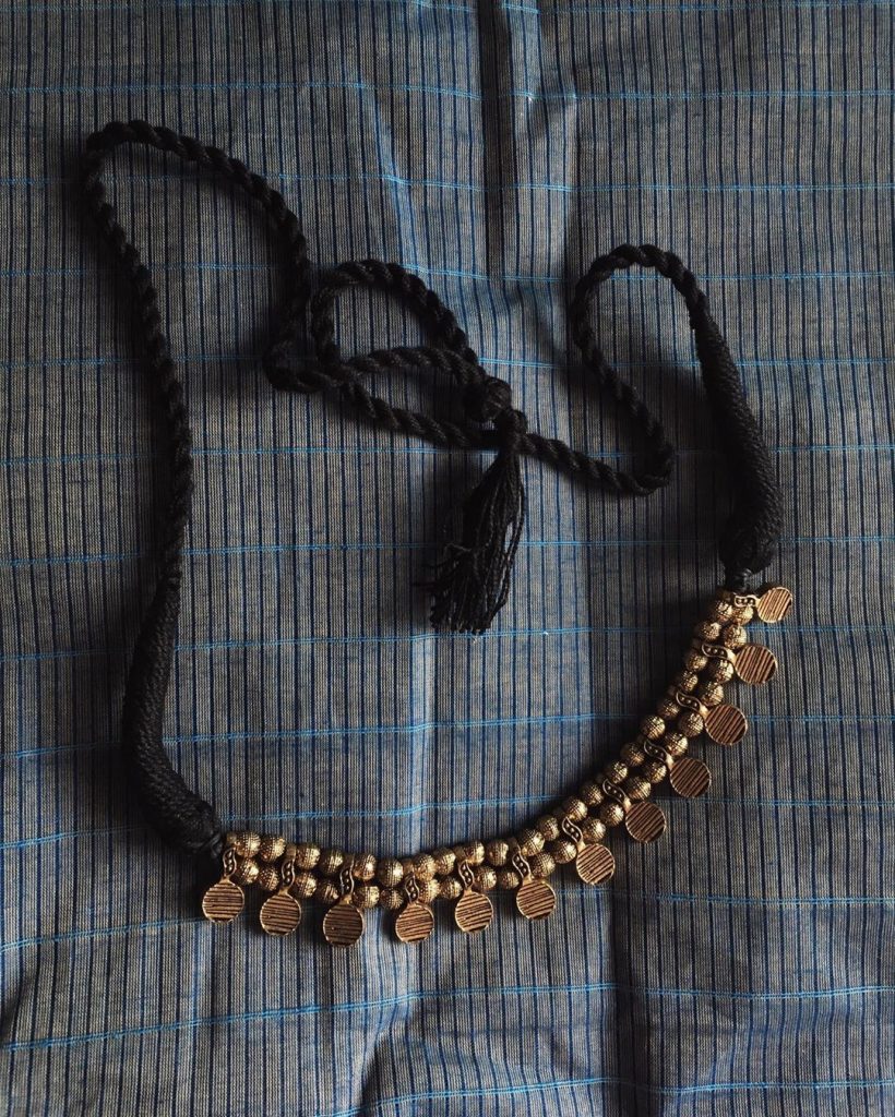 Unique Thread Necklace From Thulika