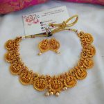 Attractive Temple Necklace Set From Kajal Jewellery