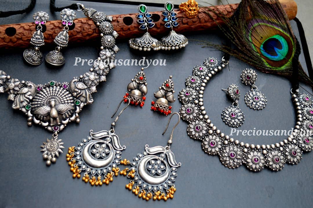 Beautiful sale silver jewelry