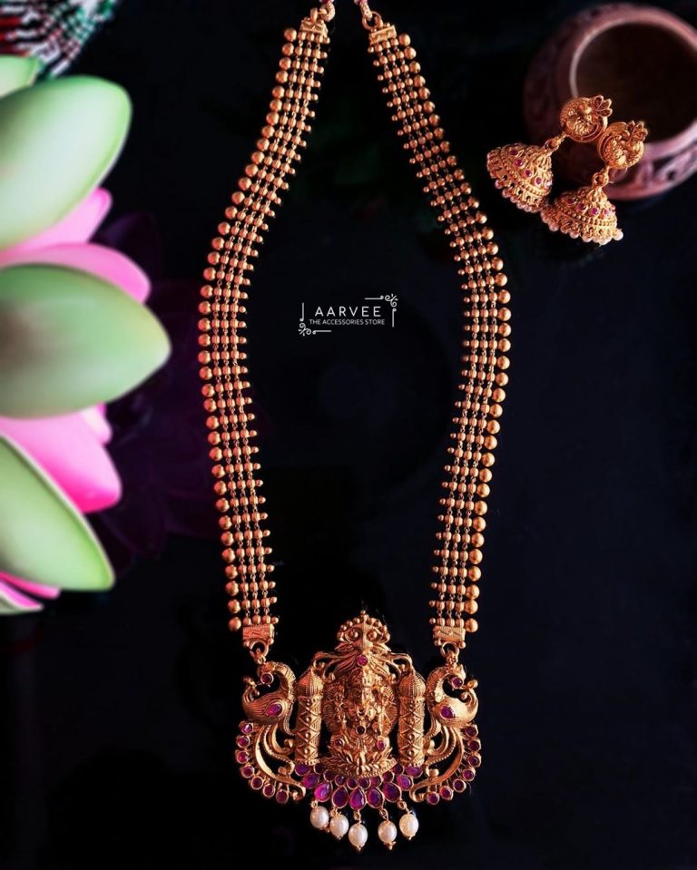 Ethnic Long Necklace From Aarvee