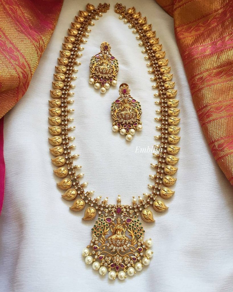Ethnic Necklace Set From Emblish Coimbatore - South India Jewels