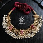 Gorgeous Festive Choker From Aham Jewellery