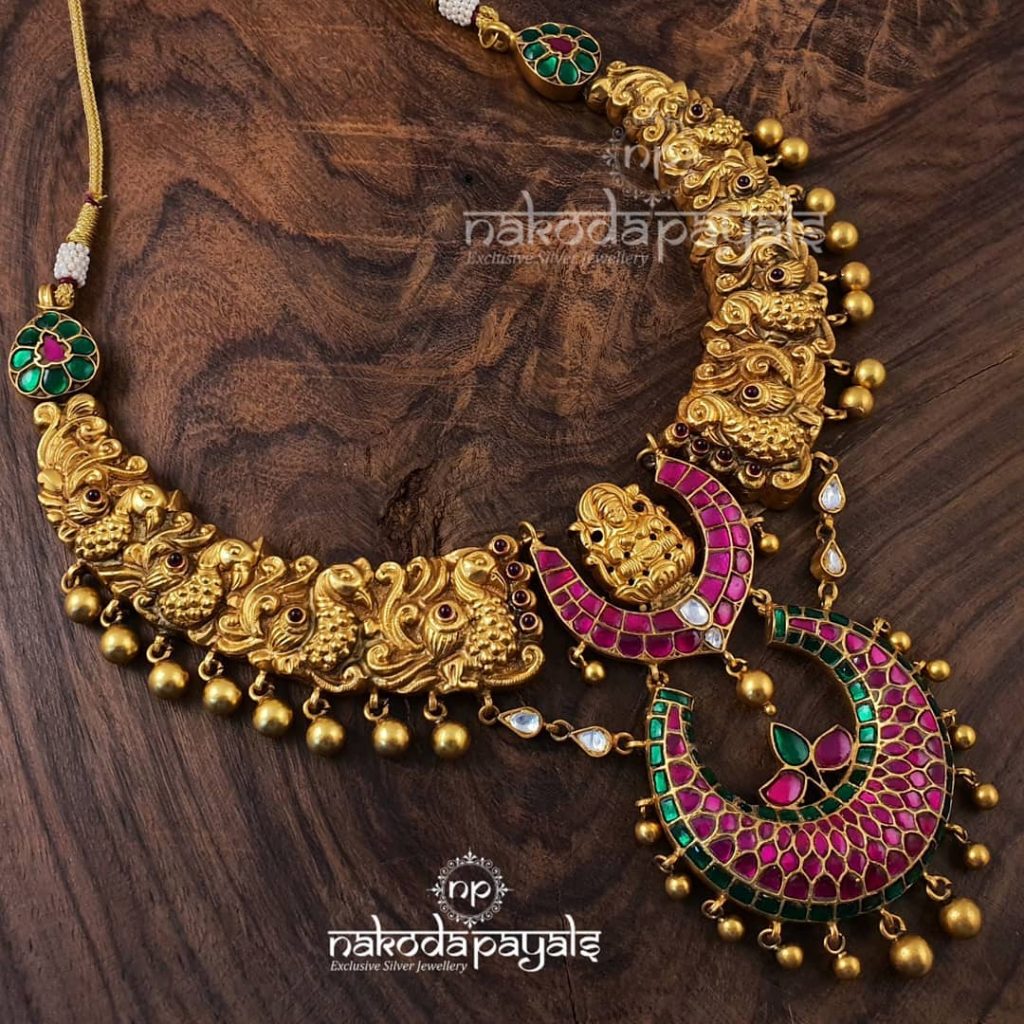 Nakshi Kundan Necklace From Nakoda Payals