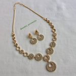 Simple and Eegant Necklace Set From Aashni Accessories