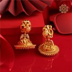 Classic Gold Earrings From Manubhai Jewels