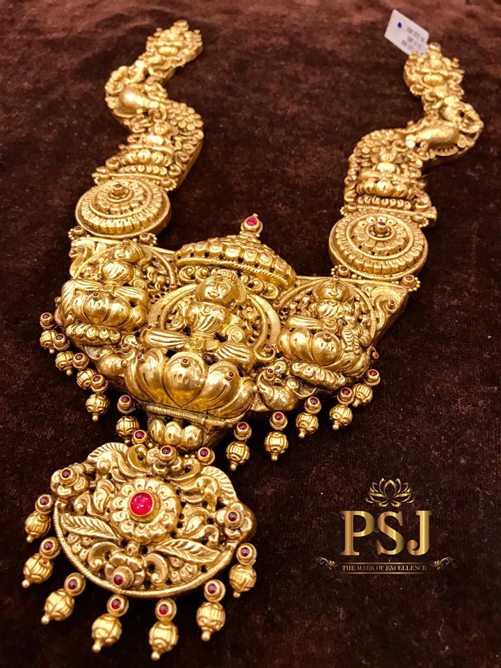Deep Nakshi Lakshmi Long Haram From Premraj Shantilal Jain Jewellers