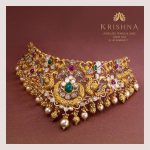 Gorgeous Choker from Krishna Jewellers Peasrls And Gems