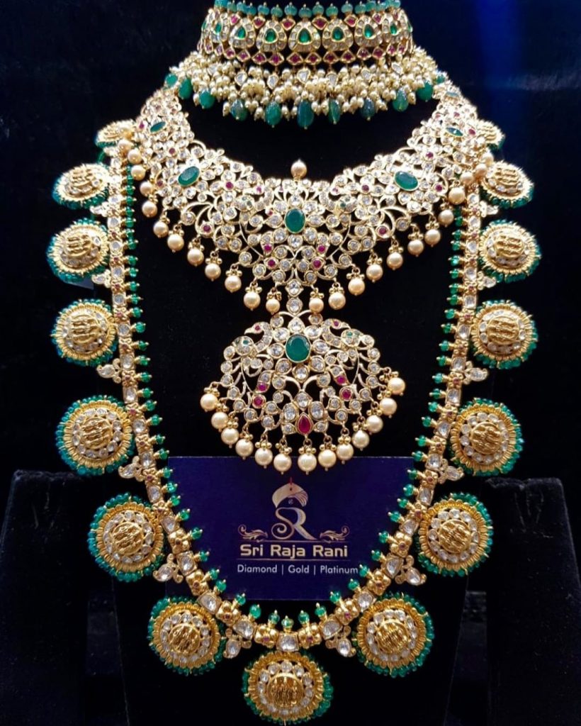 Grand Bridal Jewellery From Sri Raja Rani Jewellers