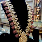Grand Silver Necklace From Swarna Prabhu