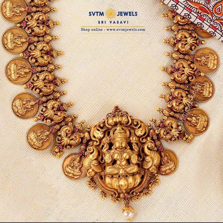 Classic Temple Necklace From Sri Vasavi Thanga Maligai