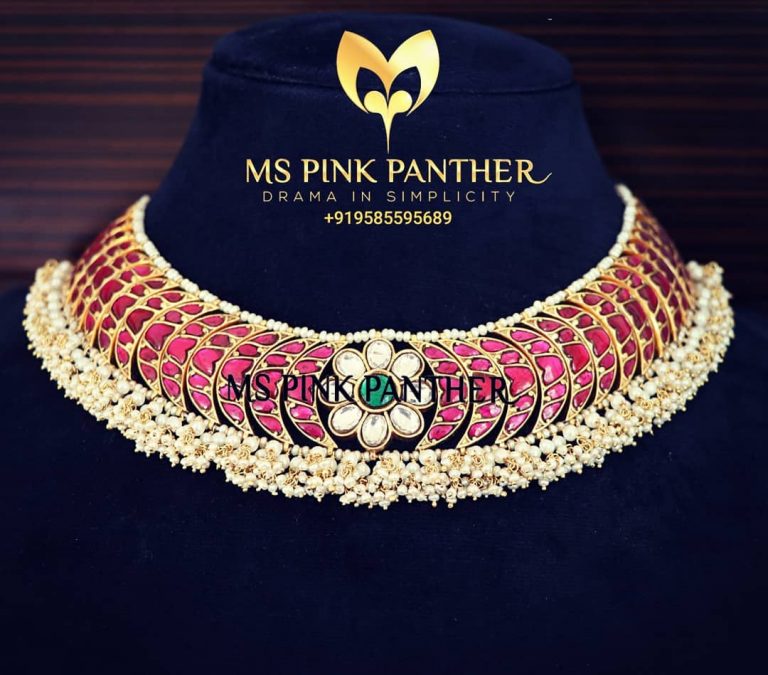 Sparkling Silver Necklace From Ms Pink Panthers