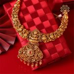 Stunning Gold Necklace From Manubhai Jewels