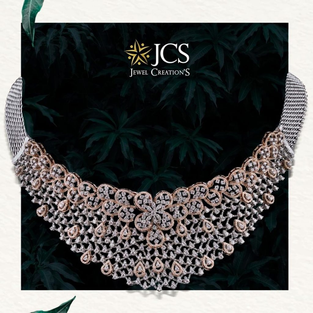 Alluring Diamond Necklace From JCS Jewel Creations