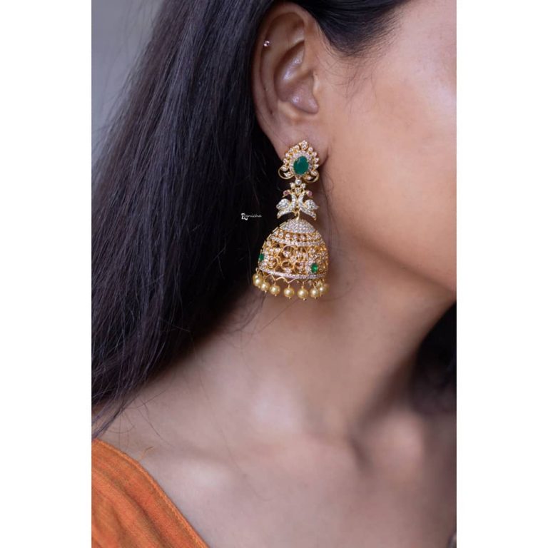 Beautiful Bridal Jhumkas From Anicha