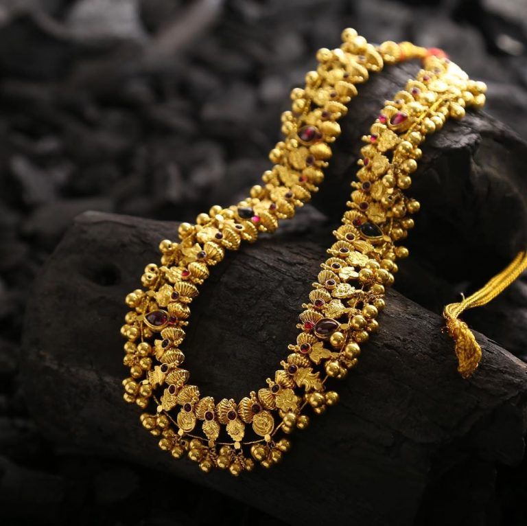 Traditional Long Necklace From Aadyaa Originals