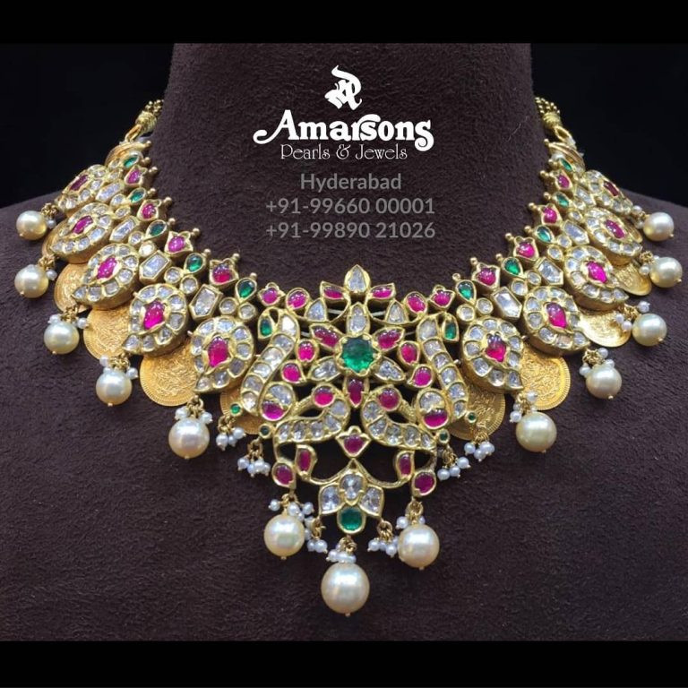 Grand Gold Necklace From Amarsons Pearls And Jewels