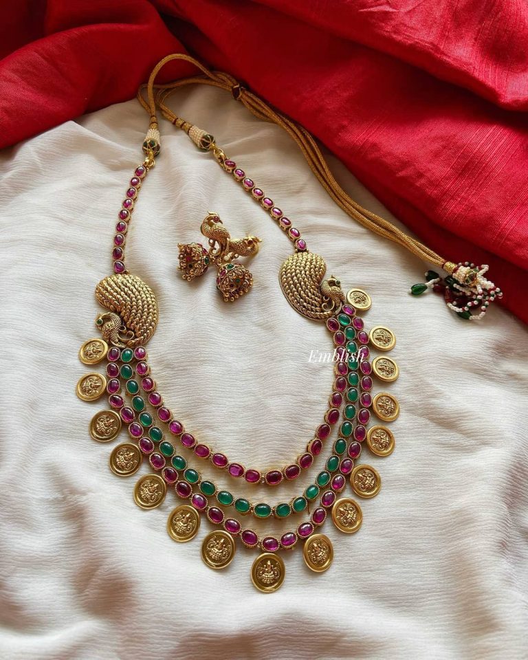 Classy Peacock Choker From Emblish Coimbatore