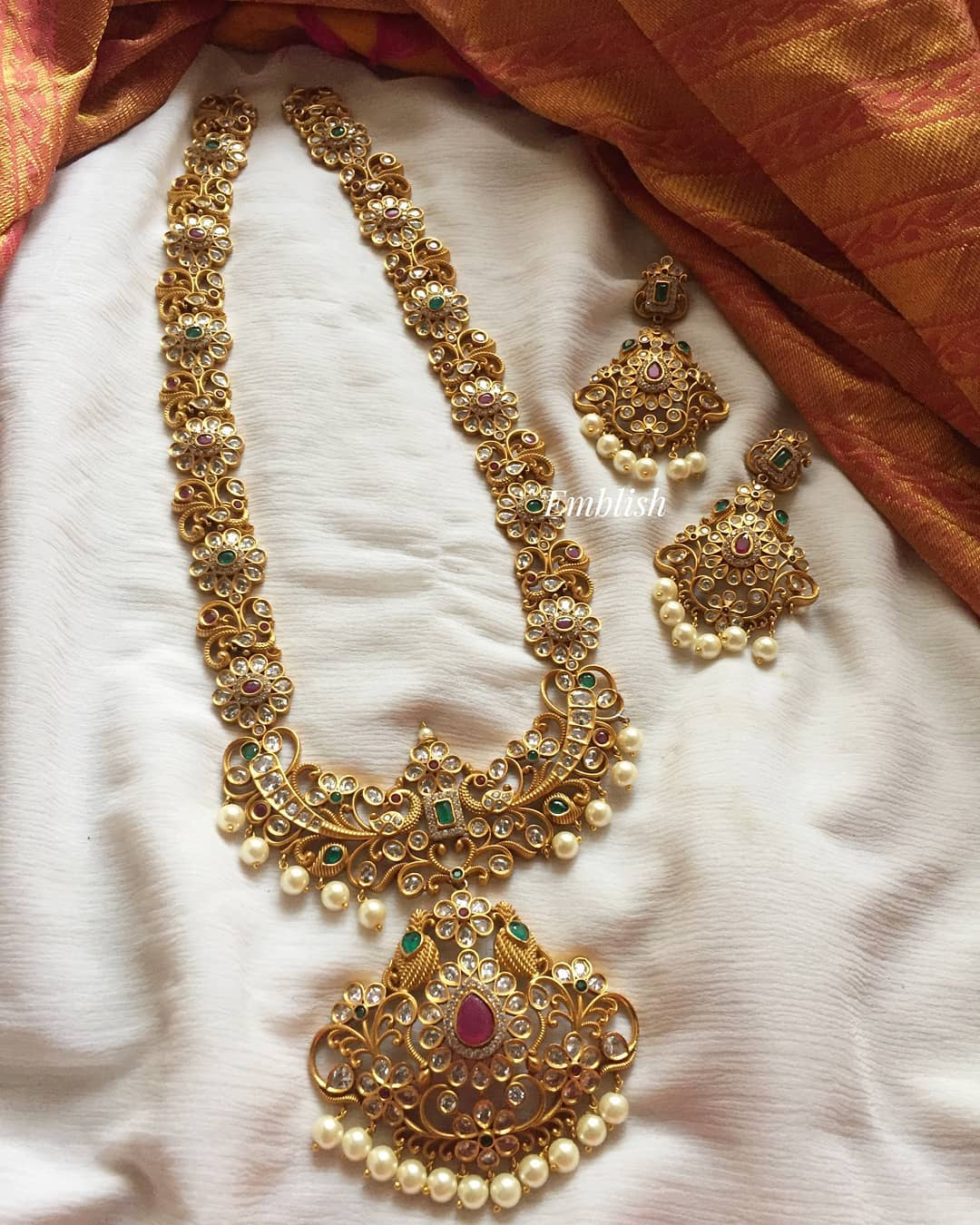 Grand Long Necklace From Emblish Coimbatore