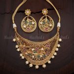 Majestic Necklace Set From Kushal’s Fashion Jewellery