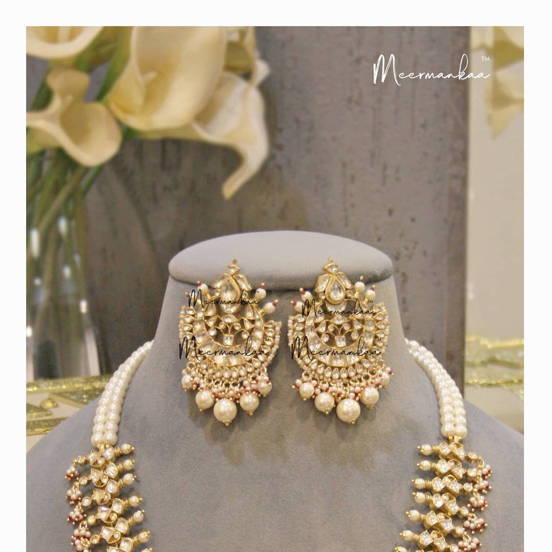 Luxury Earrings From Meermankaa - South India Jewels