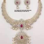 Amazing Diamond Necklace From Sri Mahalakshmi Gems And Jewellers