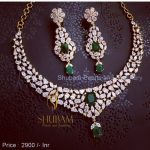 Deigner Stone Necklace Set From Shubam Pearls
