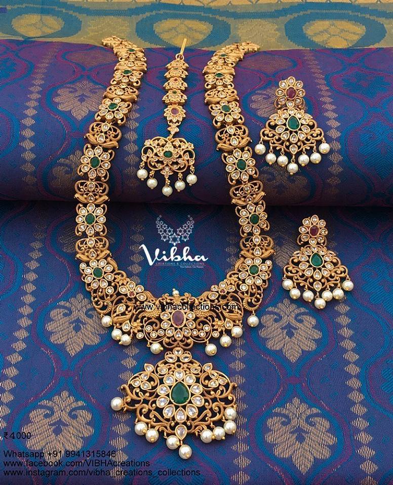 Beautiful Necklace Set From Vibha Creations