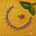 Elegant Diamond Necklace from Brahmarambha Jewelry