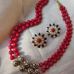 Traditional Beaded Necklace Set