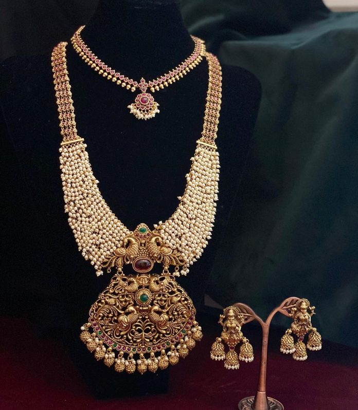 Antique Bridal Jewellery by Vrddhi Uk - South India Jewels
