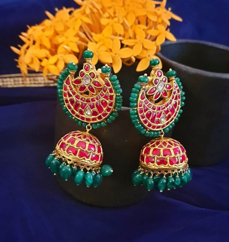 antique-ruby-jhumkas