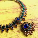 Kemp Droplet Necklace by Nakshatra by Sha