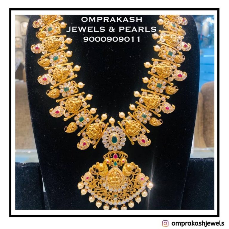 beautiful-lakshmi-haram-necklace