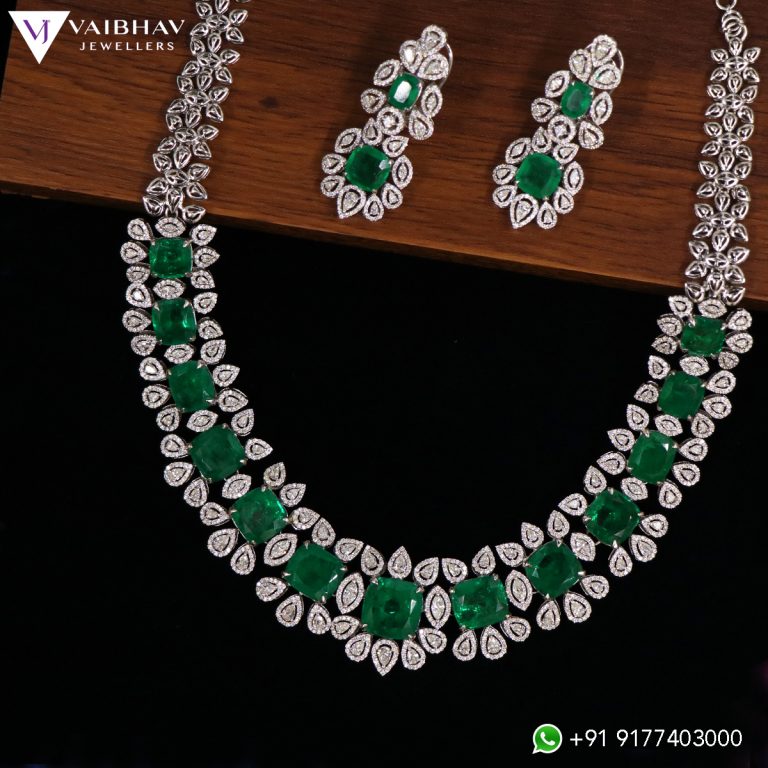 diamond-necklace-and-earrings