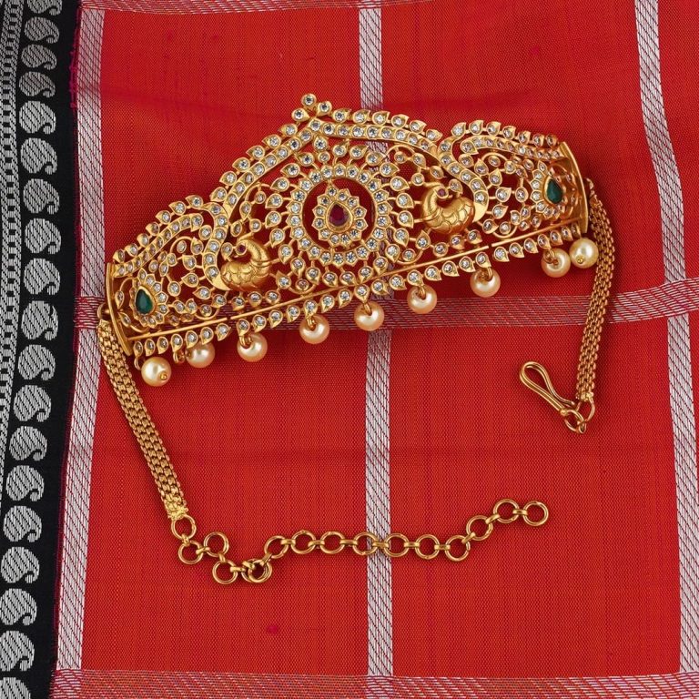 handcrafted-gold-pearls-stone-traditional-baju-bandh